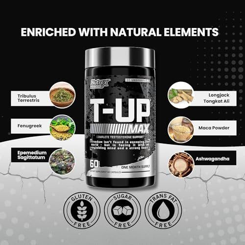 Nutrex Research, T-Up Max, 60 Capsules