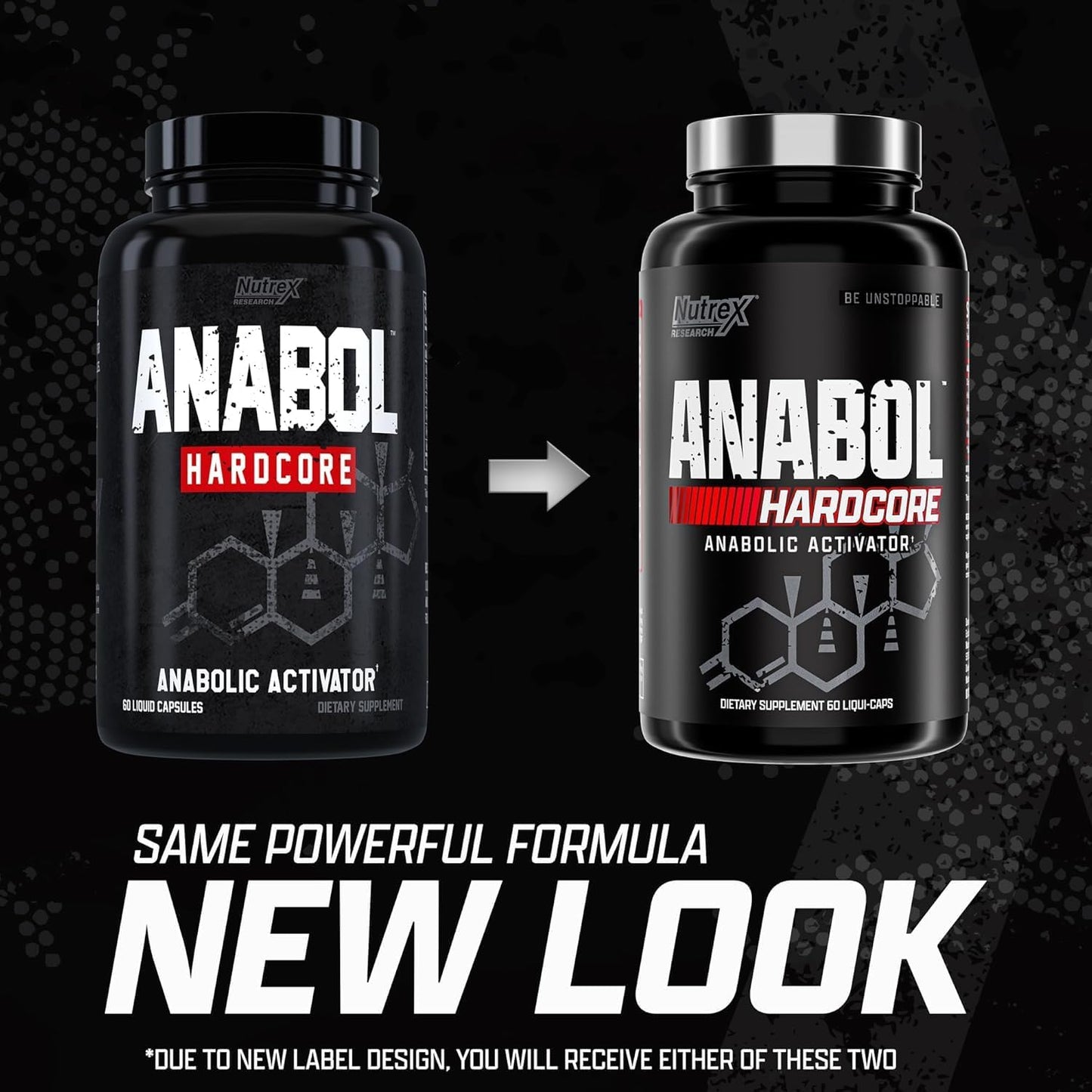 Nutrex Research Anabol Hardcore Anabolic Activator, Muscle Builder and Hardening Agent, 60 Count