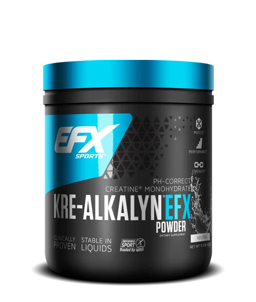 EFX Sports Kre-Alkalyn | PH-Correct Creatine Monohydrate | Multi-Patented Formula, Gain Strength, Build Muscle 66 Servings Powder
