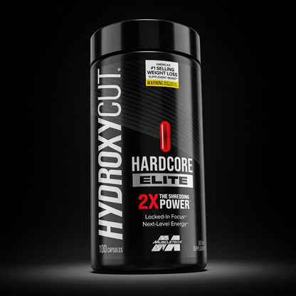 MuscleTech Hydroxycut Hardcore Elite Thermogenic 100 Capsules (2-Pack)