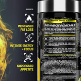 Nutrex Research Lipo6 Black Intense Ultra Concentrate Thermogenic Belly Fat Burner for Men and Women | Diet Weight Loss Supplement and Appetite Suppressant | 60 Diet Pills