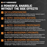 Nutrex Research Anabol Ripped Anabolic Muscle Builder for Men, 2-in-1 Muscle Builder and Shredding Supplement, (60 Count)
