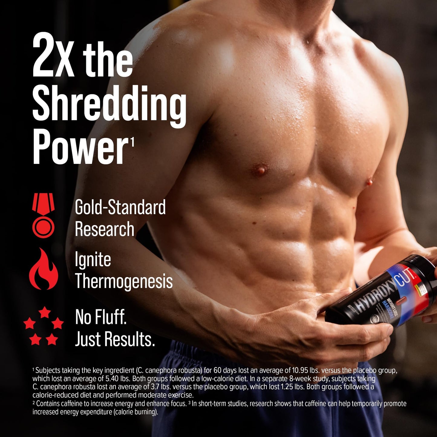 Hydroxycut Hardcore - Weight Loss Pills for Men & Women 60 capsules