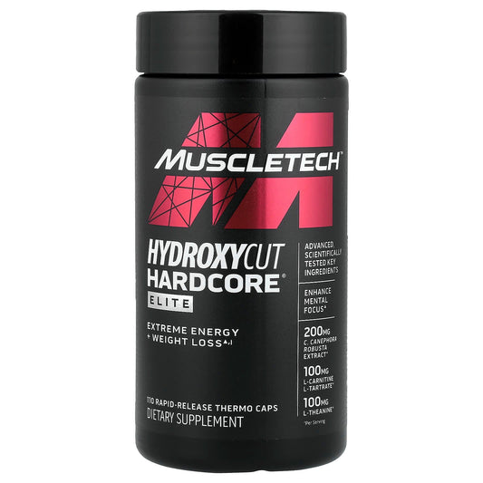Muscletech Hydroxycut Hardcore Elite 110 International