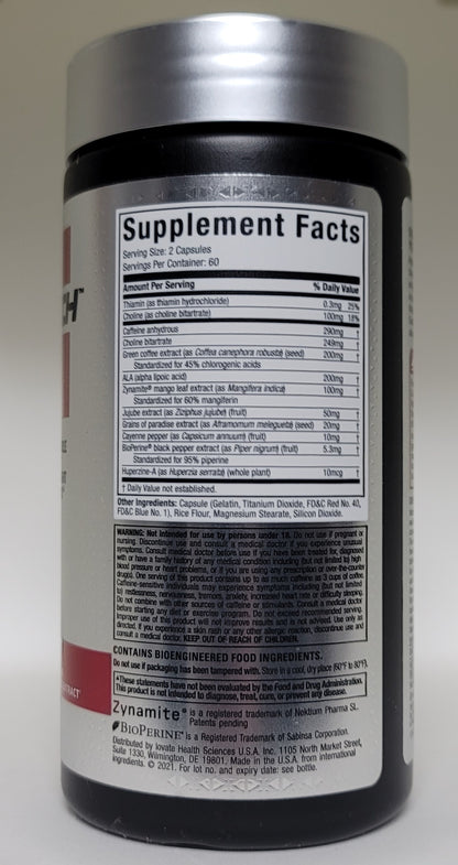 MuscleTech Hydroxycut Hardcore Super Elite | Weight Loss Pills | Intense Focus + Sensory | 120 Pills