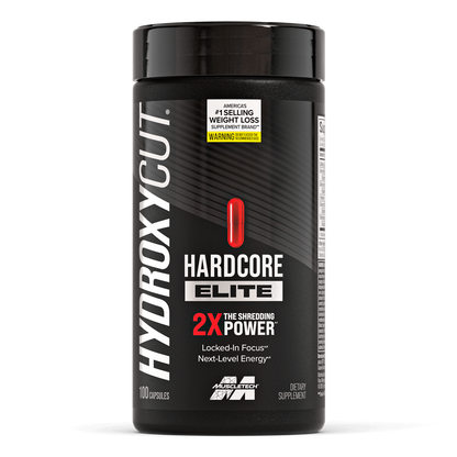 MuscleTech Hydroxycut Hardcore Elite Thermogenic 100 Capsules (2-Pack)