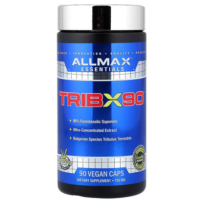 AllMax Nutrition - TribX90 100% Pure Tribulus Terrestris 90 Capsules Trib TribX