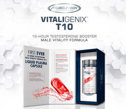 MuscleTech VITALIGENIX T10 10-Hour Test Booster Male Vitality Formula