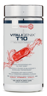 MuscleTech VITALIGENIX T10 10-Hour Test Booster Male Vitality Formula