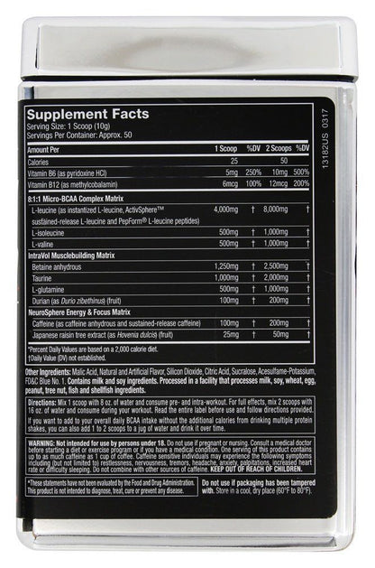 Muscletech - Amino NRG SX-7 Revolution Ultimate Amino + Energy Powder Icy Rocket