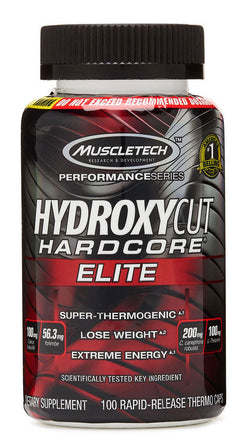 MuscleTech Hydroxycut Hardcore Elite Thermogenic 100 Capsules