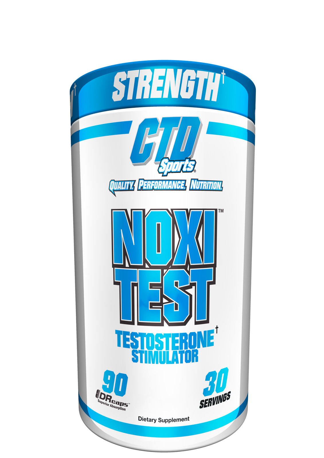 CTD Sports NOXITEST Testosterone Booster Muscle Size Strength 90 caps New