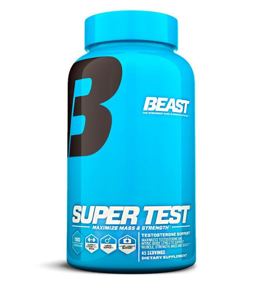 Beast Sports Nutrition SUPER TEST Testosterone Test Booster - 180 capsules