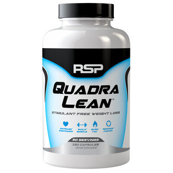 RSP Nutrition Quadralean Stimulant Free Weight Loss 150 Capsules