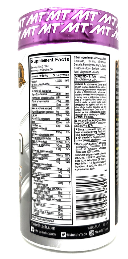 Muscletech Platinum MULTIVITAMIN FOR HER 90 Tabs Essential Vitamins (2 PACK)