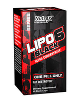 Nutrex Research Lipo-6 Black Ultra Concentrate 60 Black-Caps