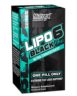 Nutrex Research LIPO 6 Black Hers Ultra Concentrate 60 Black-Caps