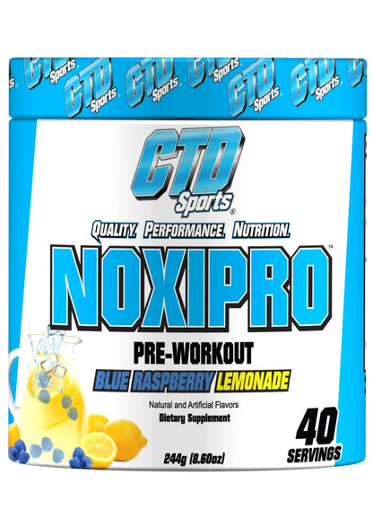 CTD Labs NOXIPRO Extreme Intensity Pre-Workout 40 Servings All Flavors NEW SEAL
