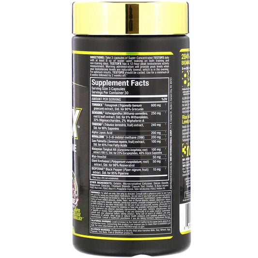 AllMax Nutrition - TestoFX 5-Stage Male Testosterone Amplifier - 90 Capsules