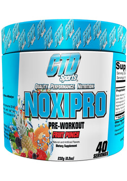 CTD Labs NOXIPRO Extreme Intensity Pre-Workout 40 Servings All Flavors NEW SEAL