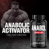 Nutrex Research Anabol Hardcore Anabolic Activator, Muscle Builder and Hardening Agent, 60 Count