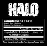 Redcon1 Halo Laxogenin High Anabolic Low Estrogen 60 Capsules